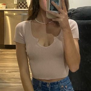 Pacsun pink tee